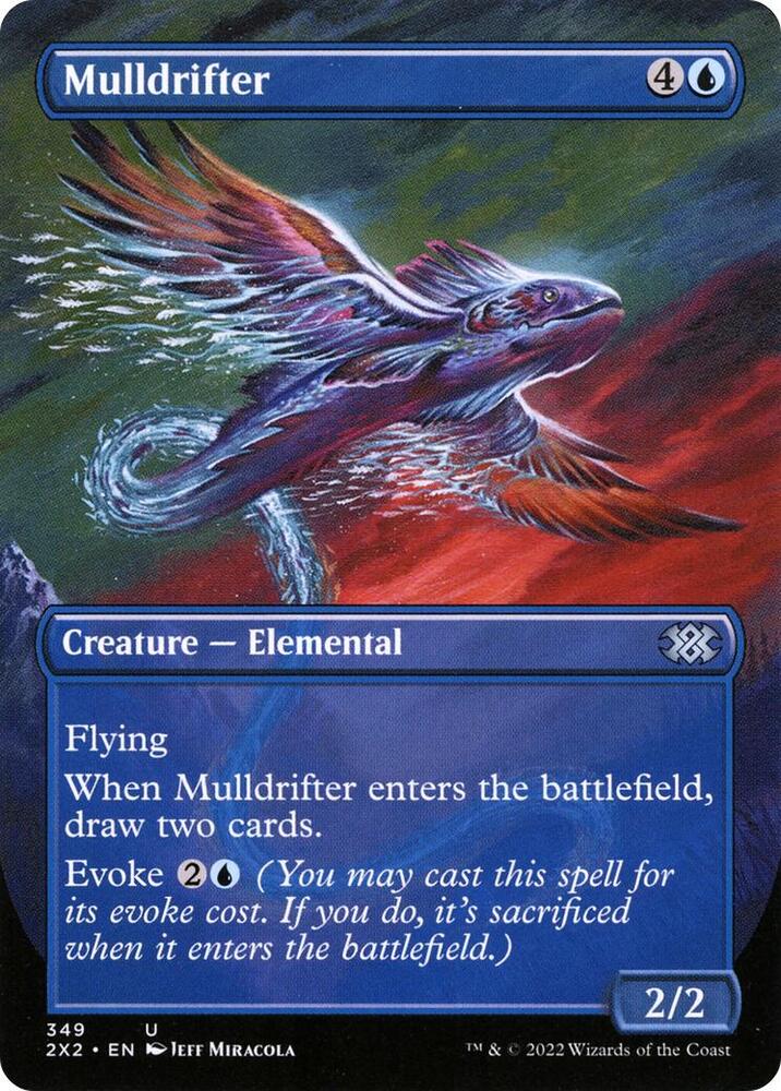 Mulldrifter Borderless 349/331 (Double Masters 2022) 