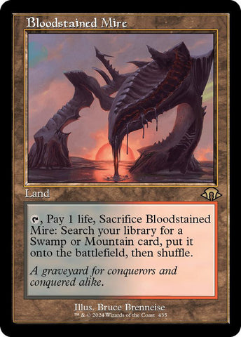 Bloodstained Mire Retro Frame (Modern Horizons 3) 
