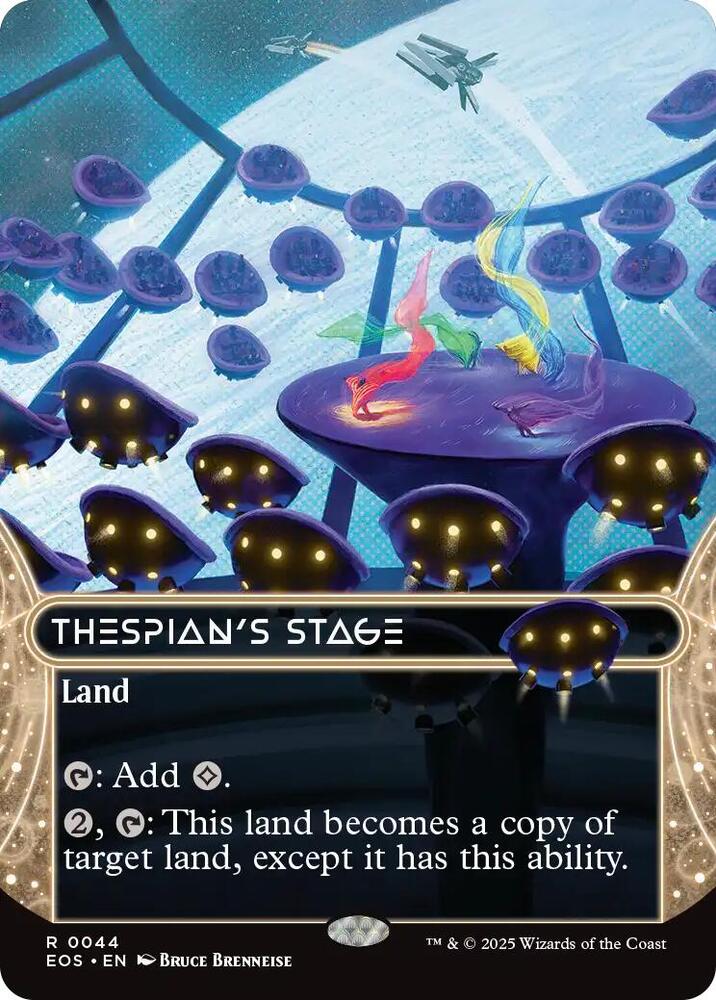 Thespians Stage 0044 Borderless (Edge of Eternities: Stellar Sights) 