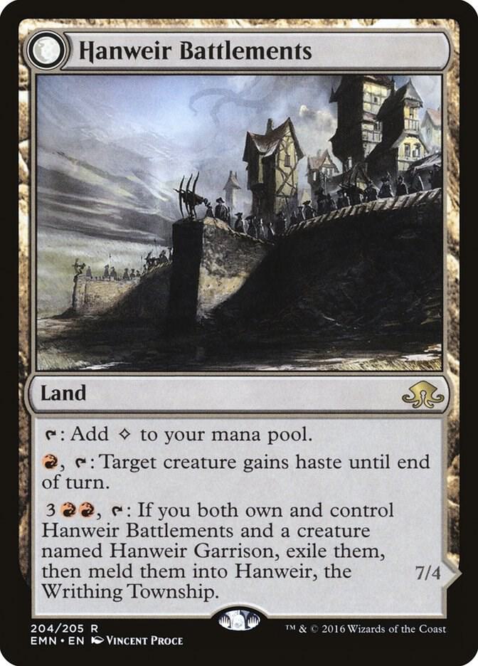 Hanweir Battlements 204/205 (Eldritch Moon) 