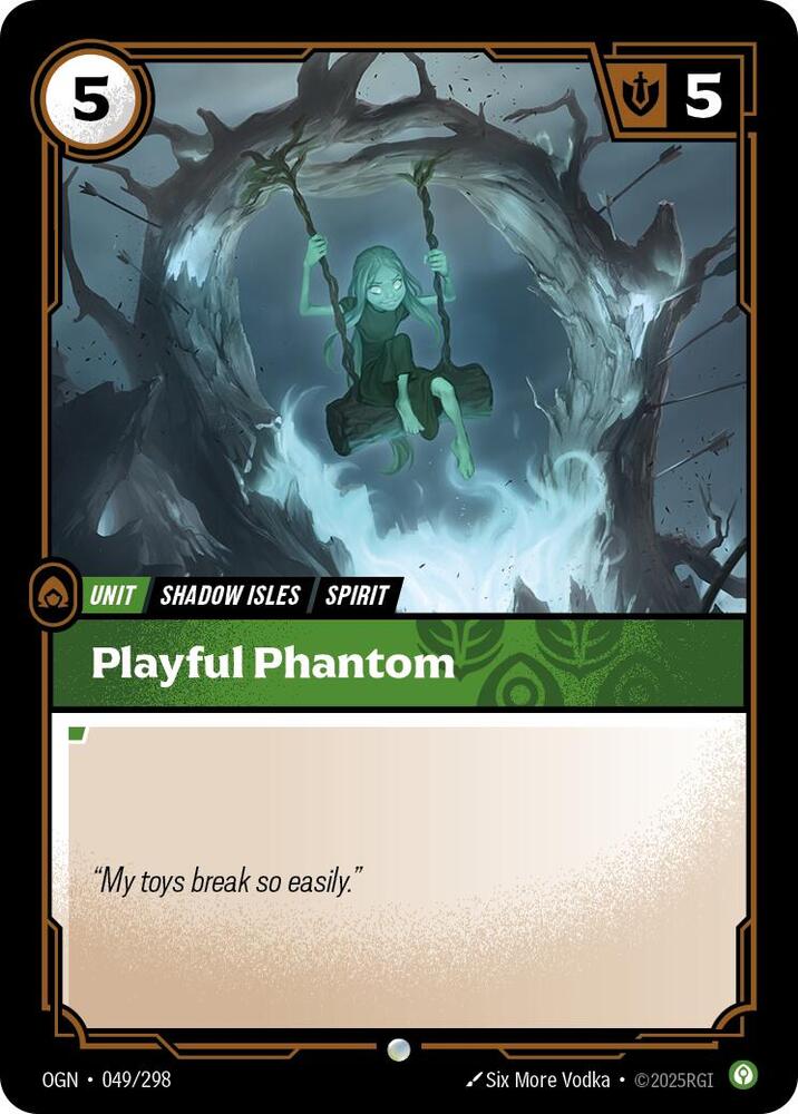 Playful Phantom (Origins)  - Foil