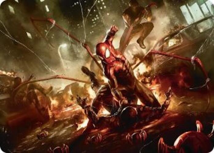 Superior Spider Man Art Card 32 (Art Series: Marvel's Spider-Man) 