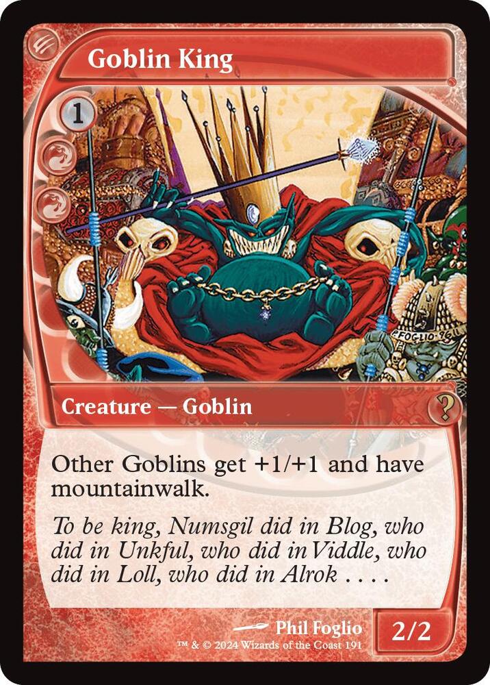 Goblin King Future Sight (Mystery Booster 2) 