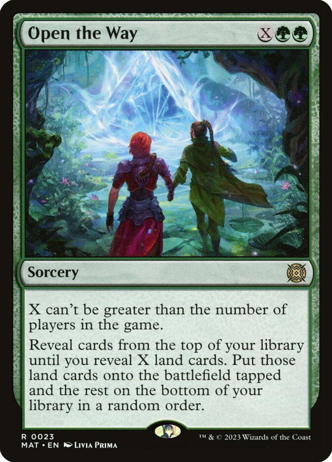 Open the Way (March of the Machine: The Aftermath)  - Foil