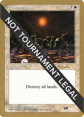 Armageddon 1998 Brian Hacker 5ED SB bh7asb/117 (World Championship Decks) 