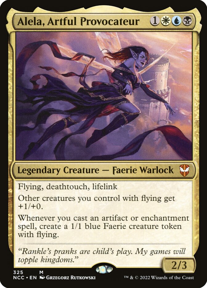 Alela, Artful Provocateur (Commander: Streets of New Capenna) 