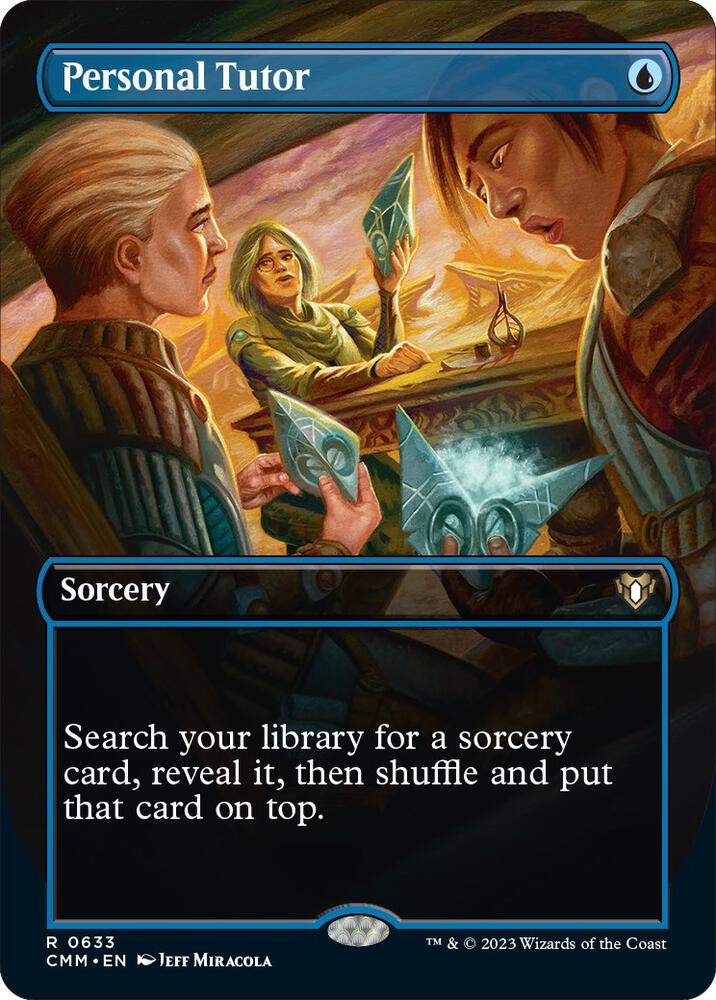 Personal Tutor Borderless (Commander Masters) 
