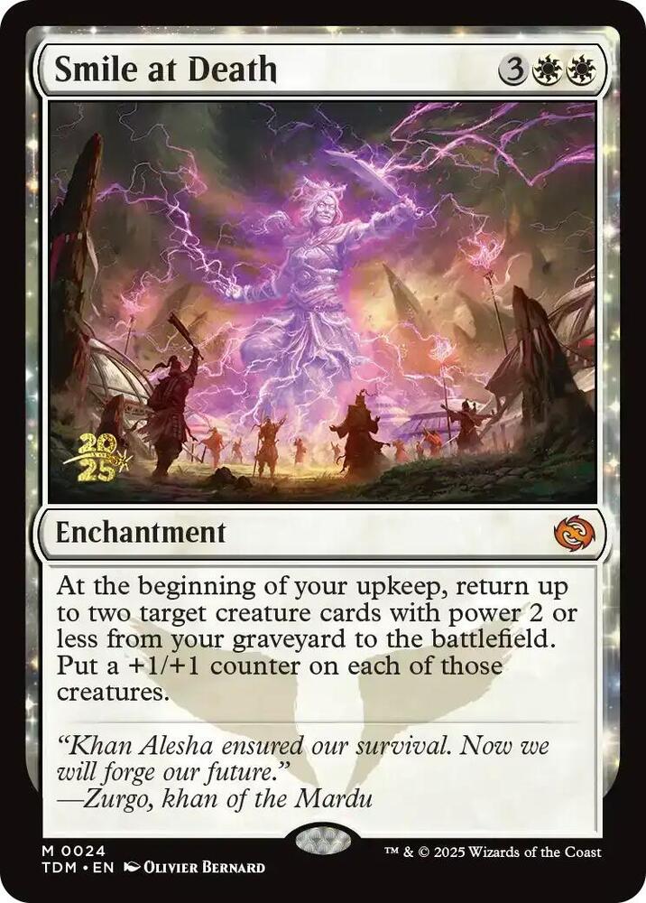 Smile at Death (Prerelease Cards)  - Foil