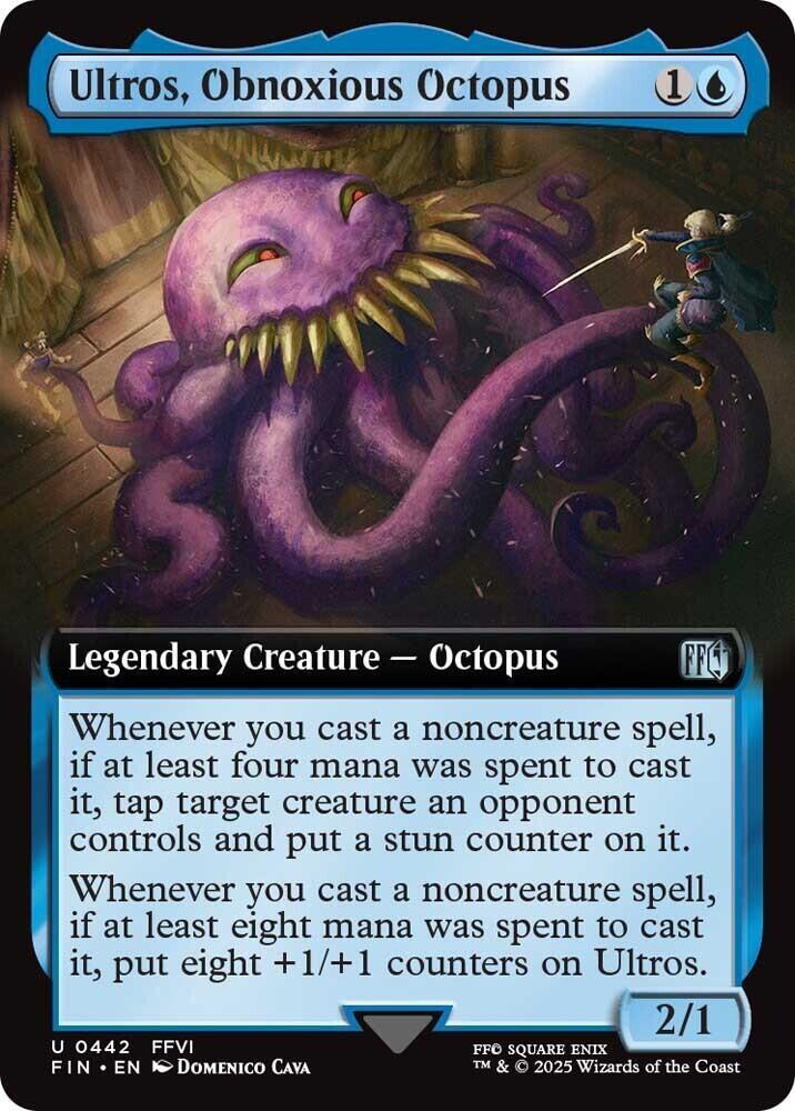 Ultros, Obnoxious Octopus 442/309 (FINAL FANTASY)  - Extended Art