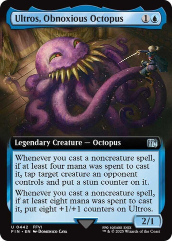 Ultros, Obnoxious Octopus 442/309 (FINAL FANTASY)  - Extended Art