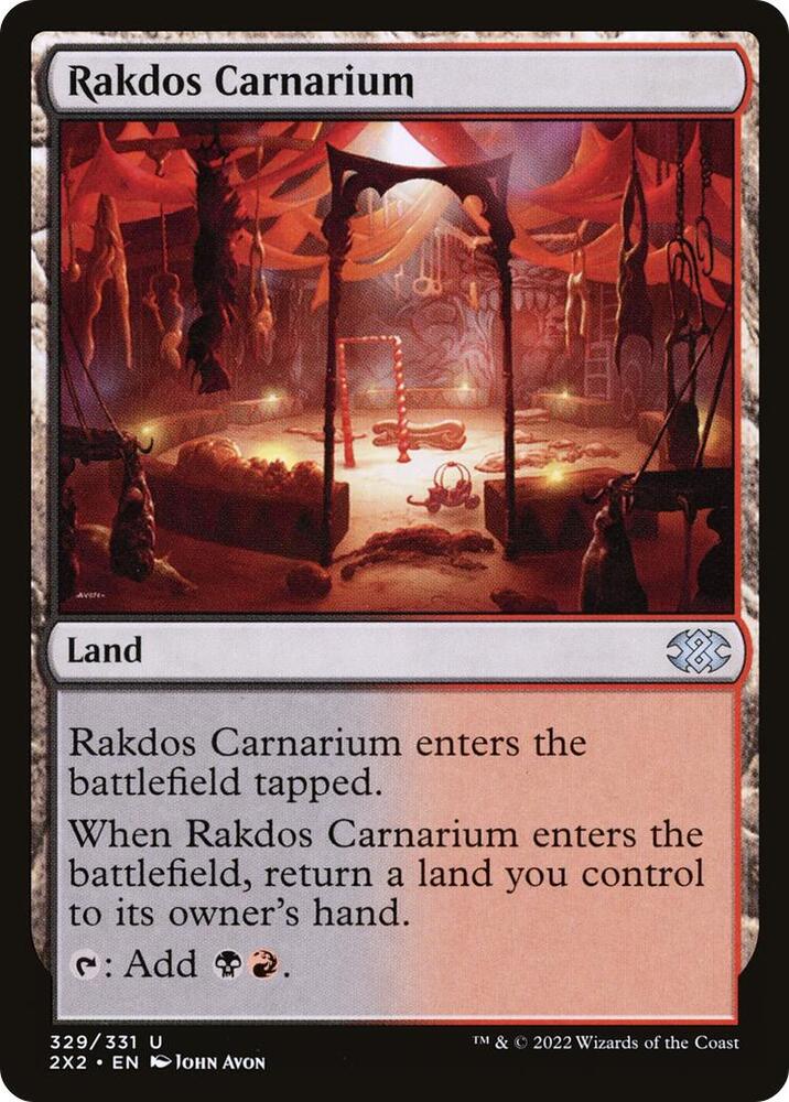 Rakdos Carnarium (Double Masters 2022)  - Foil