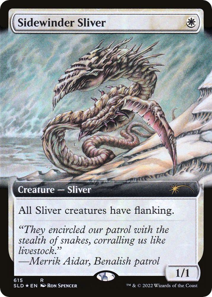 Sidewinder Sliver Extended Art (Secret Lair Drop Series)  - undefined