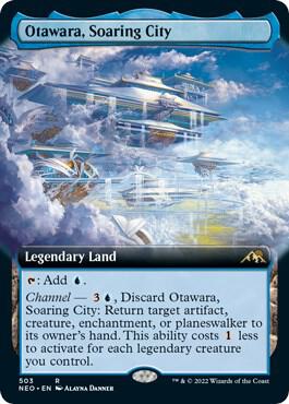 Otawara Soaring City Extended Art (Kamigawa: Neon Dynasty) 