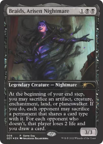 Braids Arisen Nightmare (Game Day & Store Championship Promos)  - Foil