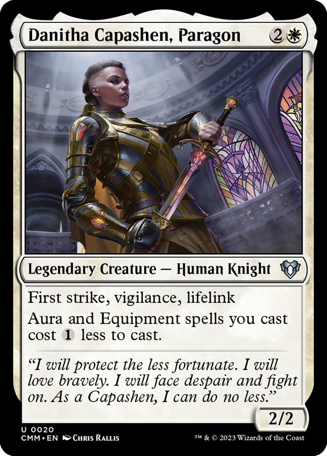 Danitha Capashen, Paragon 20/451 (Commander Masters) 