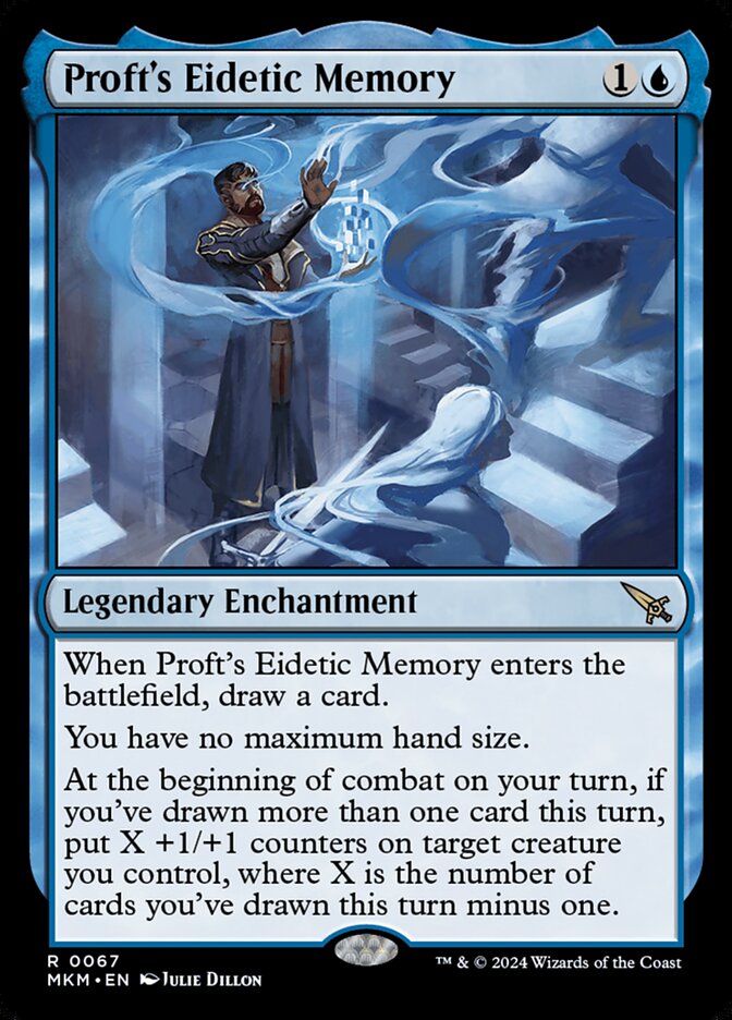 Proft's Eidetic Memory (Murders at Karlov Manor)  - Foil