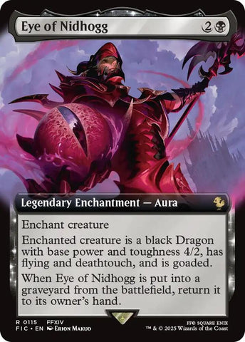 Eye of Nidhogg  115/100 (Commander: FINAL FANTASY)  - Extended Art