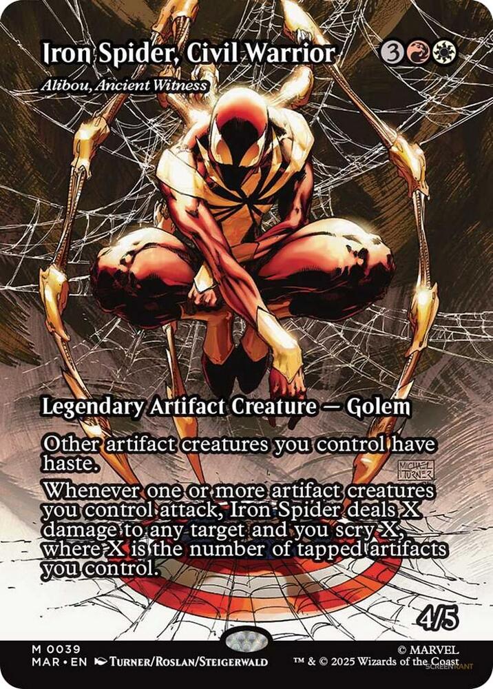 Iron Spider Civil Warrior Alibou Ancient Witness Borderless ()  - undefined