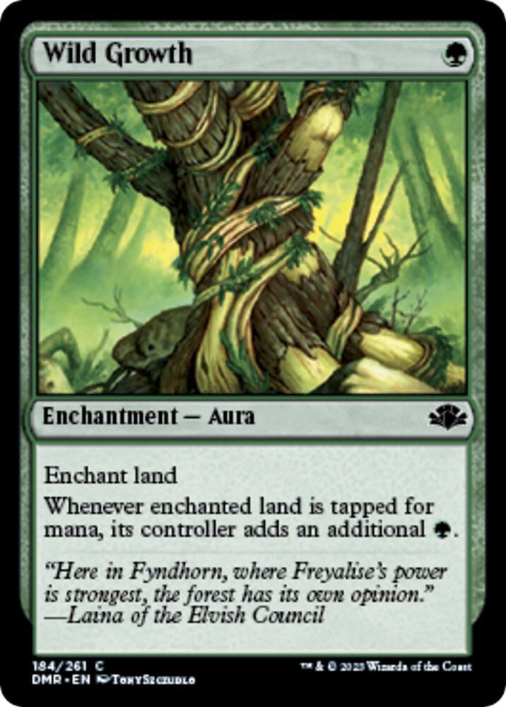 Wild Growth (Dominaria Remastered)  - Foil