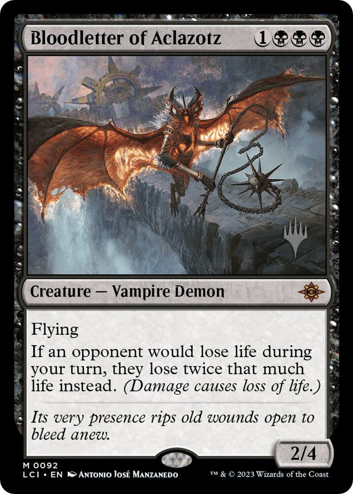 Bloodletter of Aclazotz (Promo Pack: The Lost Caverns of Ixalan) 
