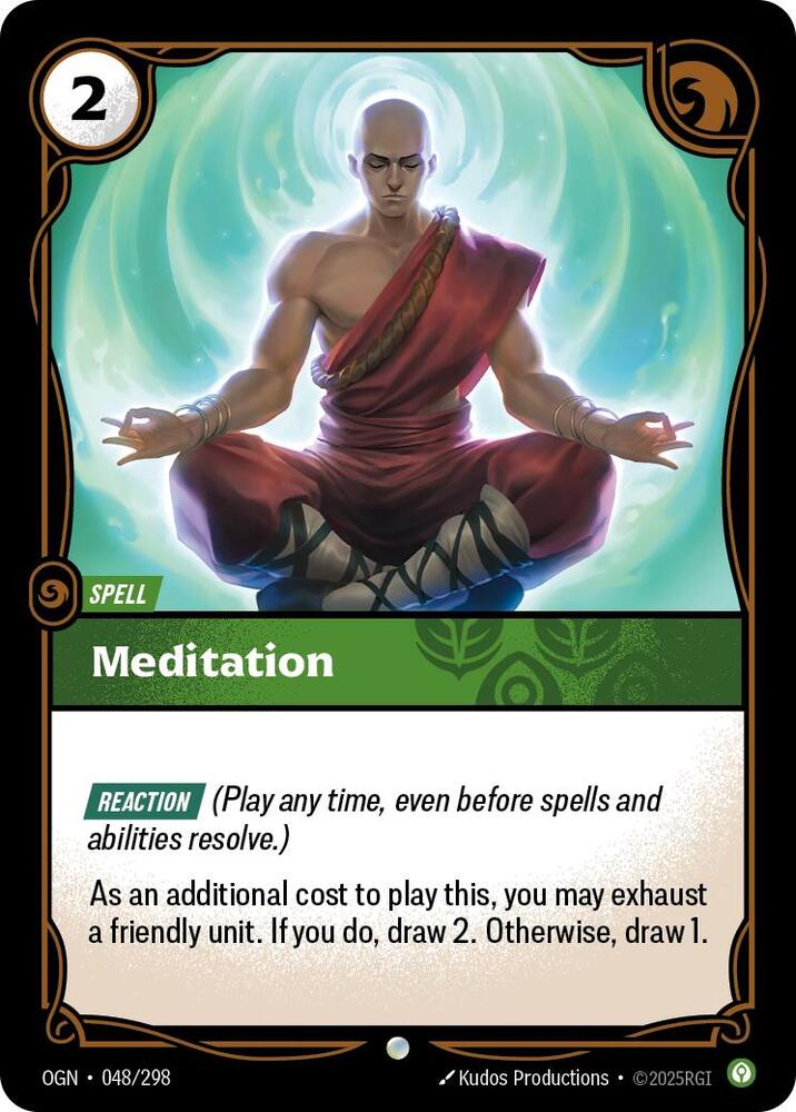 Meditation (Origins)  - Foil