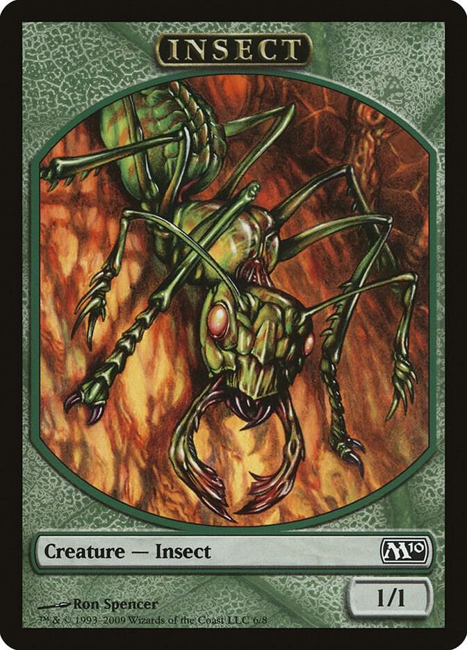 Insect Token 6/8 (Magic 2010 (M10)) 