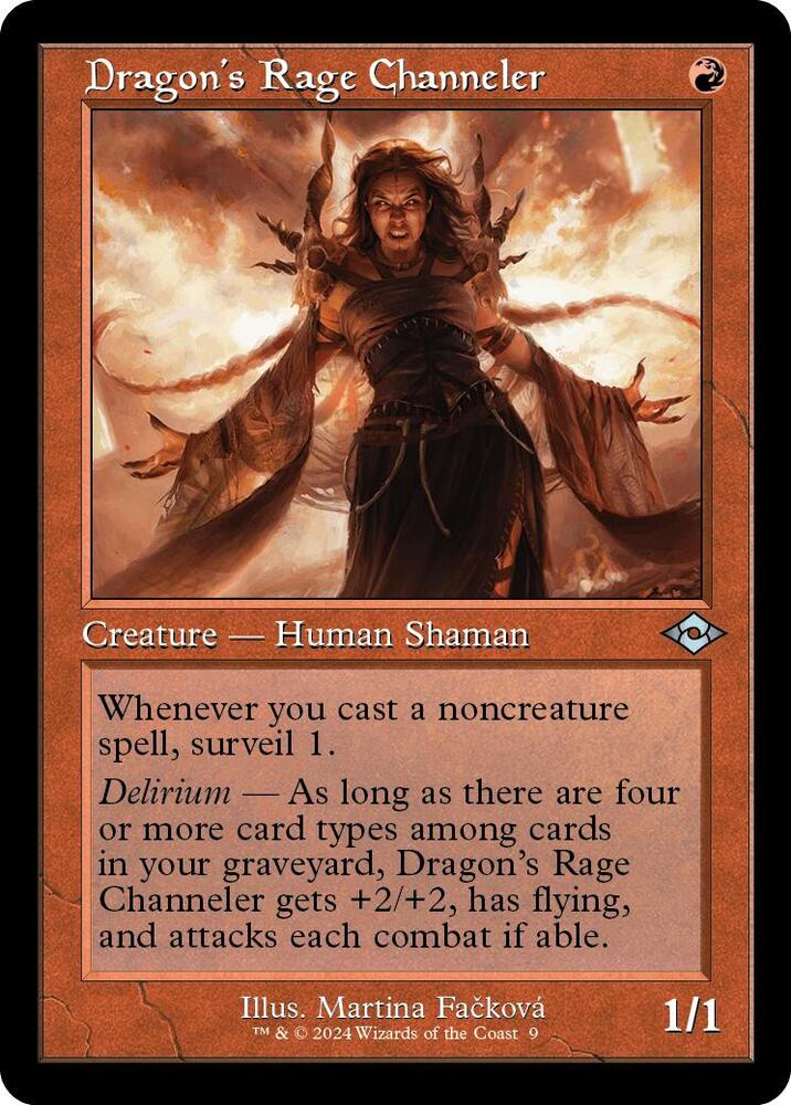 Dragons Rage Channeler Retro Frame (Modern Horizons 2) 
