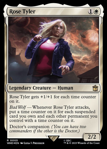 Rose Tyler 5/331 (Universes Beyond: Doctor Who)  - Foil