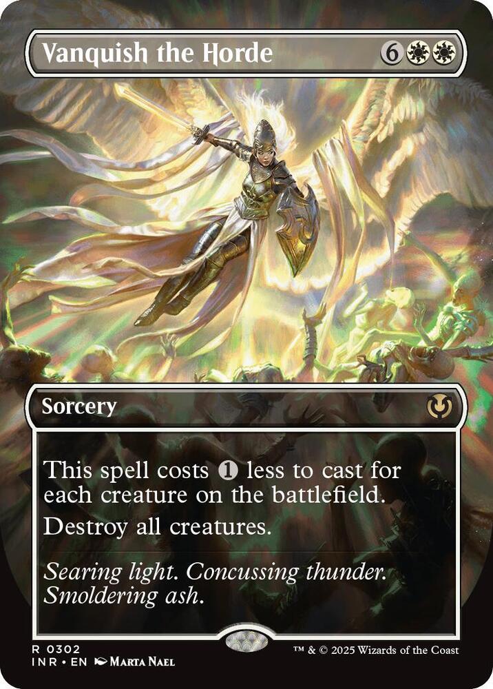Vanquish the Horde Borderless (Innistrad Remastered)  - Foil