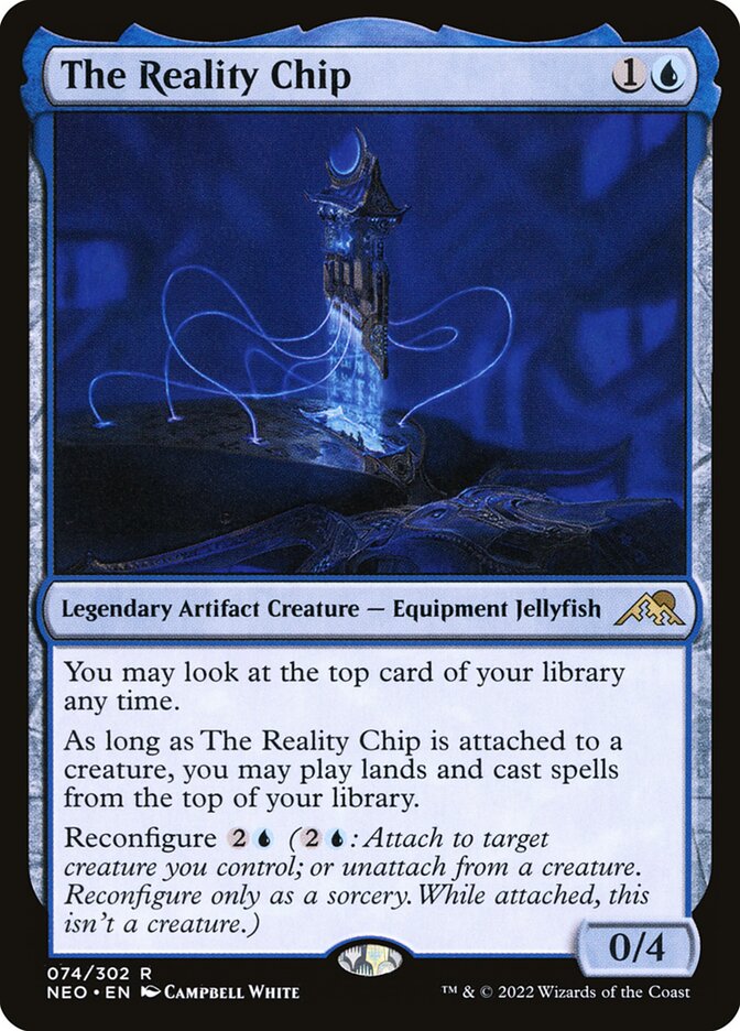 The Reality Chip (Kamigawa: Neon Dynasty) 