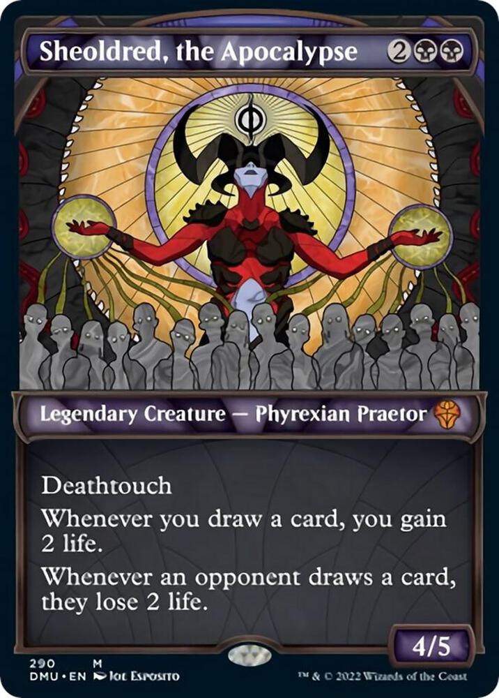 Sheoldred the Apocalypse Showcase 290 (Dominaria United) 