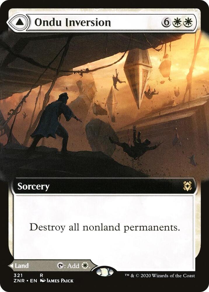 Ondu Inversion Extended Art (Zendikar Rising) 