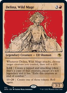 Delina Wild Mage Showcase (Adventures in the Forgotten Realms) 