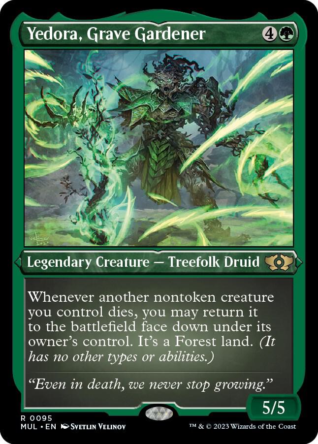 Yedora Grave Gardener Foil Etched (March of the Machine: Multiverse Legends)  - Foil