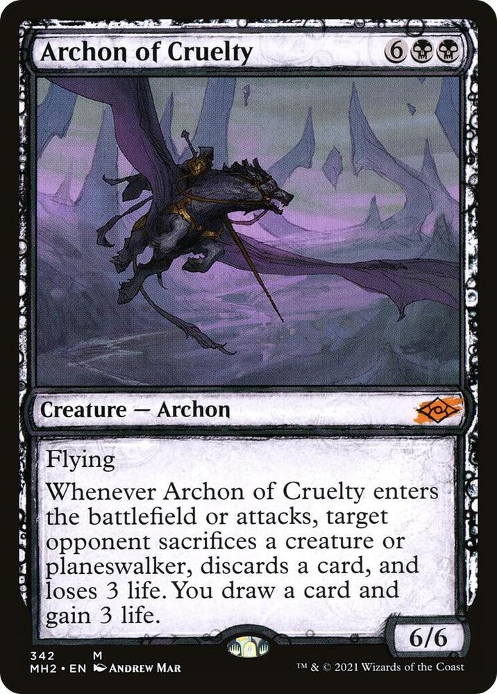 Archon of Cruelty Showcase (Modern Horizons 2) 
