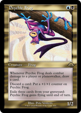 Psychic Frog Retro Frame (Modern Horizons 3) 