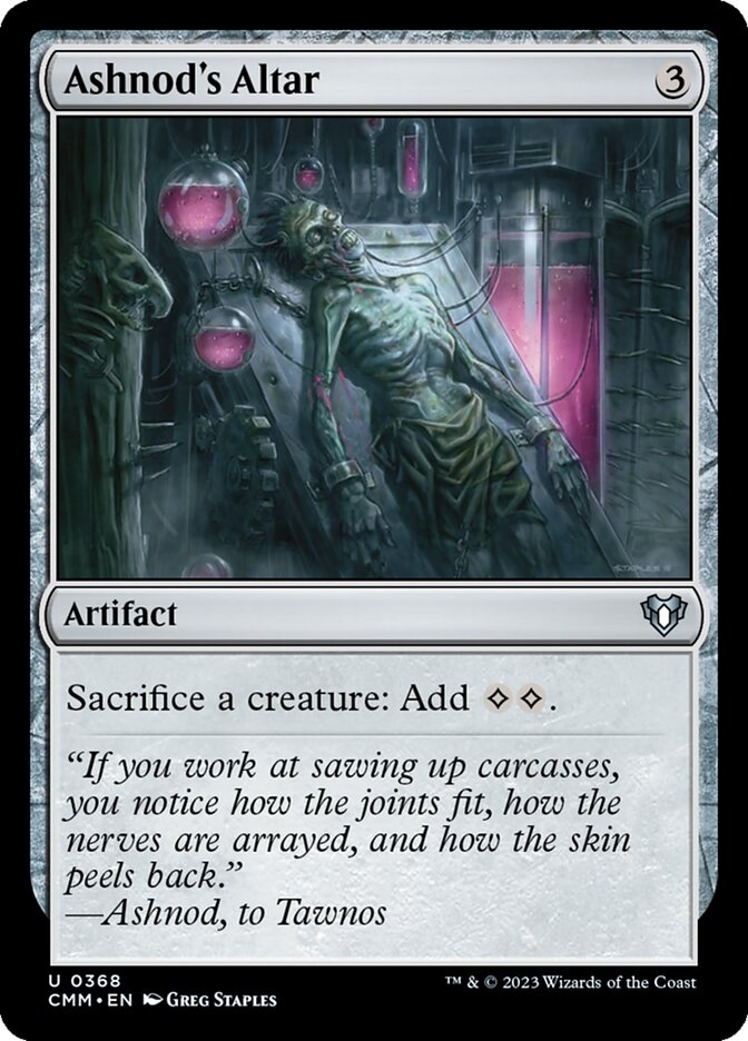 Ashnod's Altar (Commander Masters) 