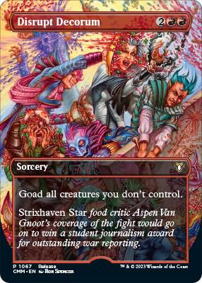 Disrupt Decorum 1067 (Launch Party & Release Event Promos)  - Foil