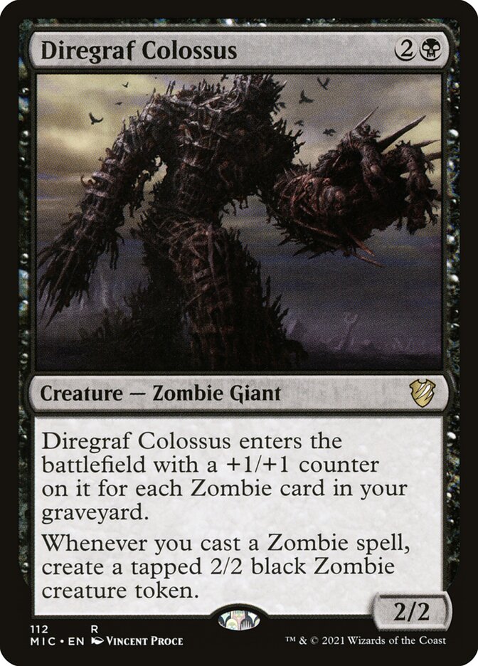 Diregraf Colossus (Commander: Innistrad: Midnight Hunt) 