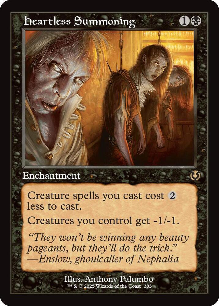 Heartless Summoning 383 (Innistrad Remastered)  - Retro