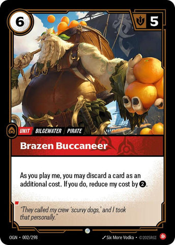 Brazen Buccaneer (Origins)  - Foil