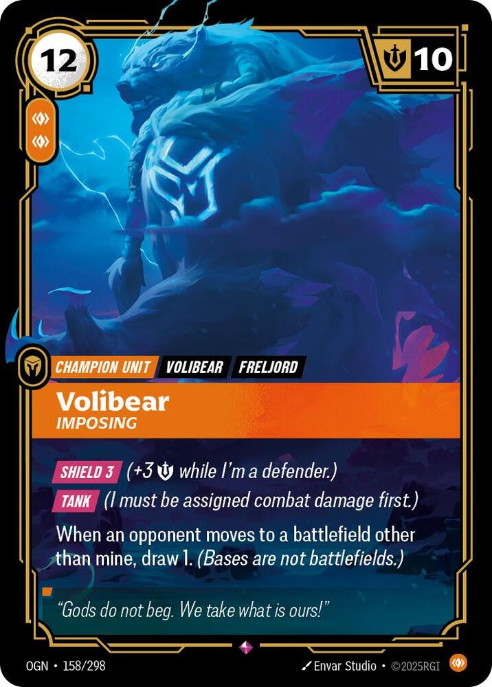 Volibear Imposing (Origins)  - Foil