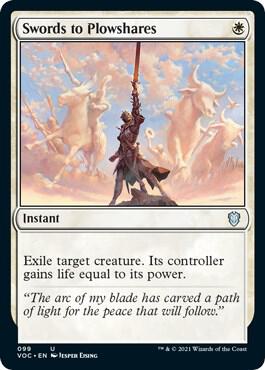 Swords to Plowshares (Commander: Innistrad: Crimson Vow) 