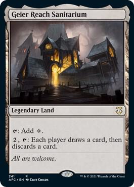 Geier Reach Sanitarium (Commander: Adventures in the Forgotten Realms) 