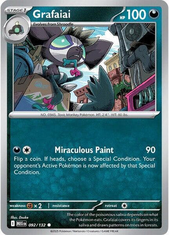 Grafaiai 092/132 (ME01: Mega Evolution) 