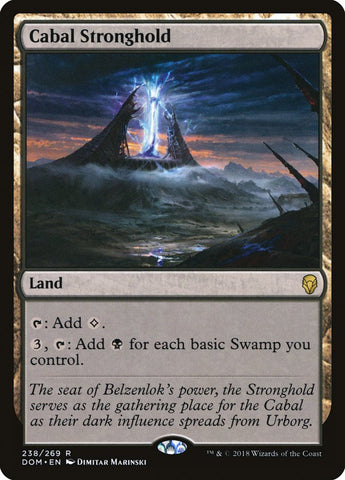 Cabal Stronghold (Dominaria)  - Foil