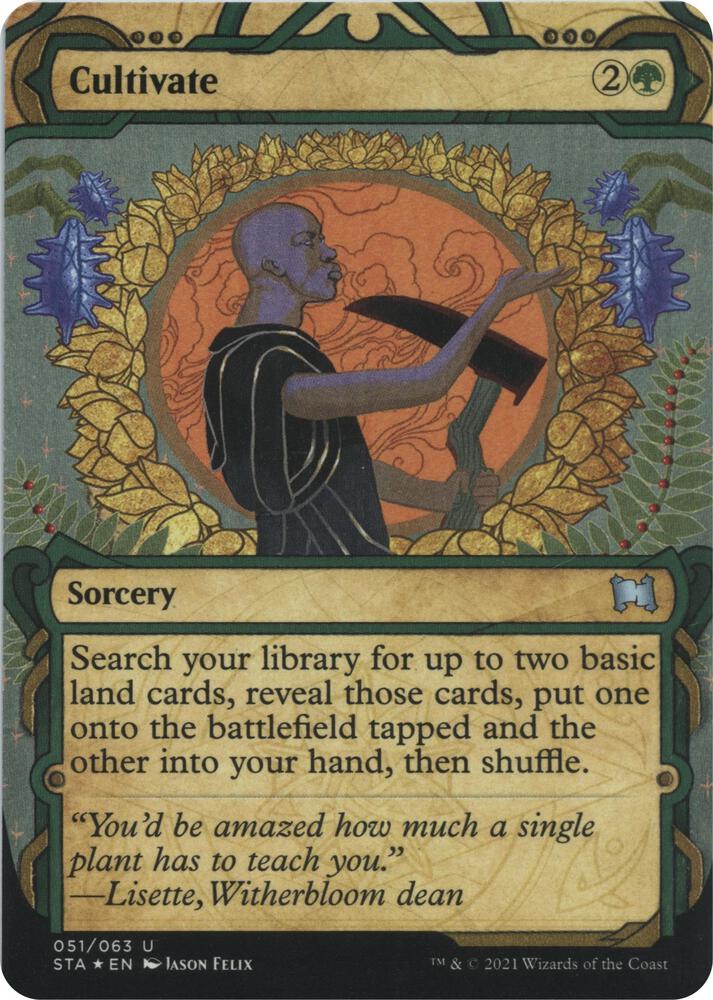 Cultivate Foil Etched (Strixhaven: Mystical Archives)  - Foil