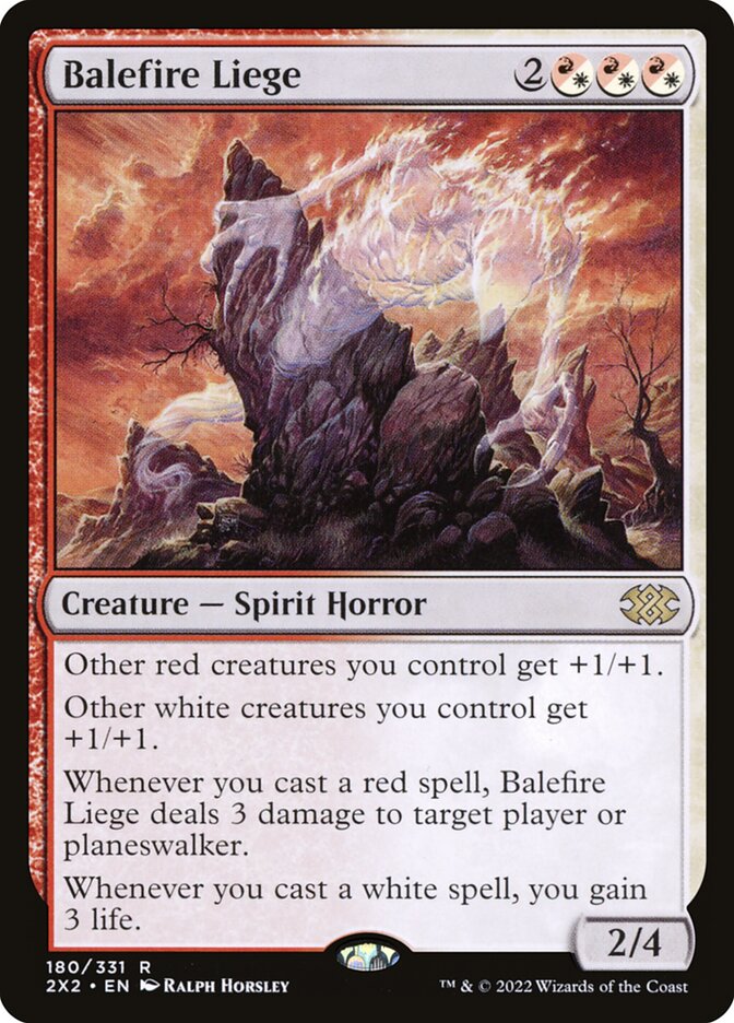 Balefire Liege (Double Masters 2022)  - Foil
