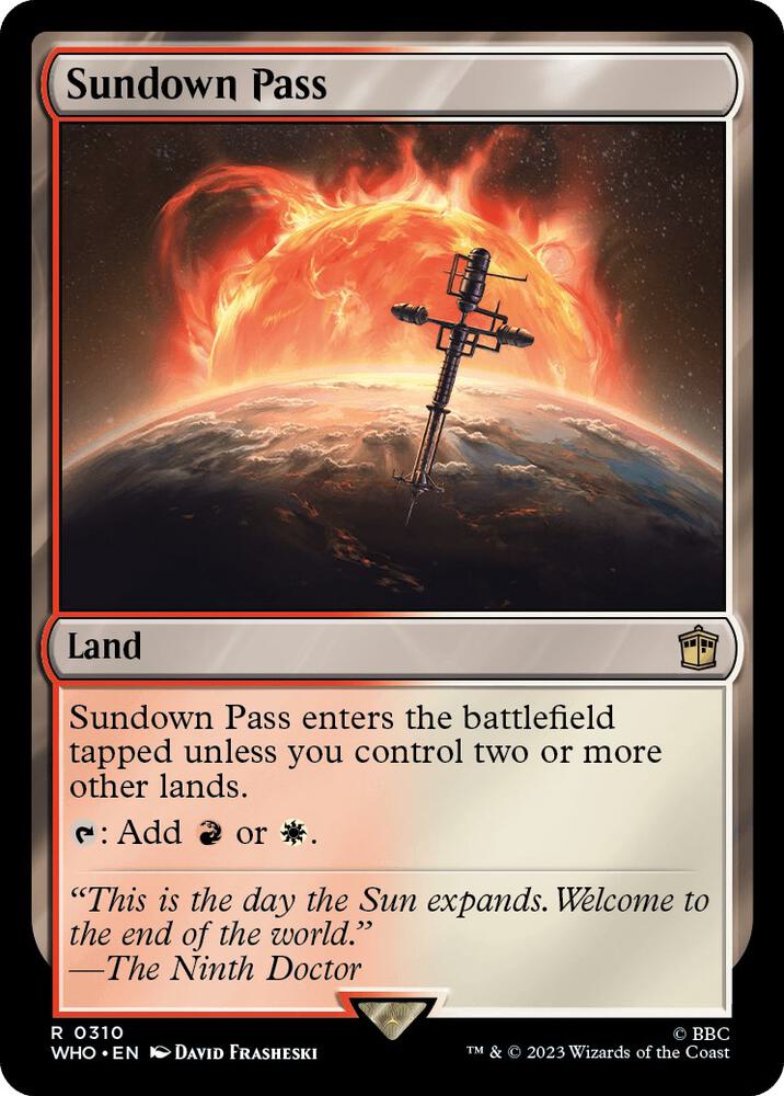 Sundown Pass (Universes Beyond: Doctor Who) 