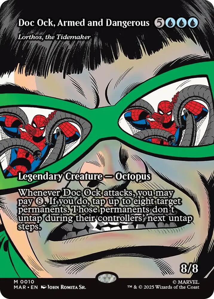 Doc Ock Armed and Dangerous Lorthos the Tidemaker Borderless ()  - Foil